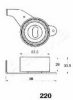 ASHIKA 45-02-220 Tensioner, timing belt